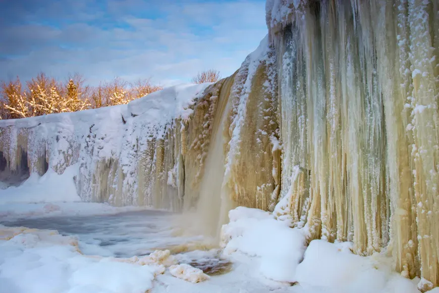 Jagala waterfall, estonia